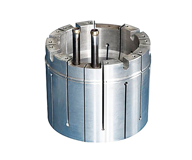 Motor cooling water jacket