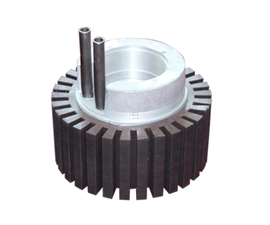 Motor cooling water jacket