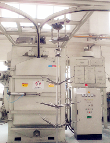 Shot blasting machine